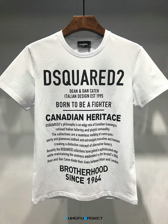Kungfubasket 1090 - T-Shirt DsquaRouge2 [M. 1]