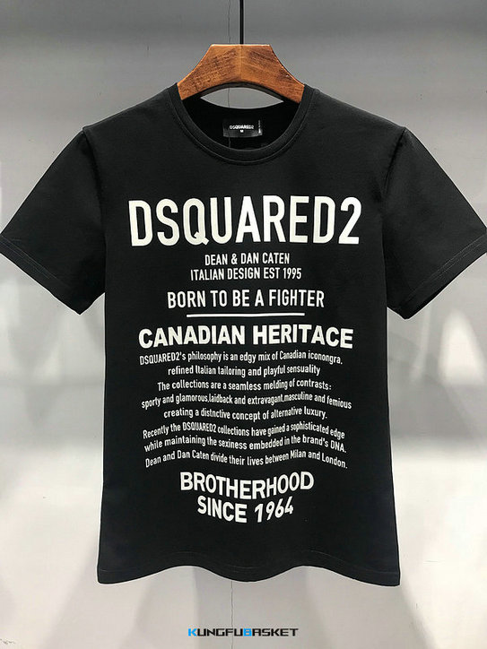 Kungfubasket 1095 - T-Shirt DsquaRouge2 [M. 2]