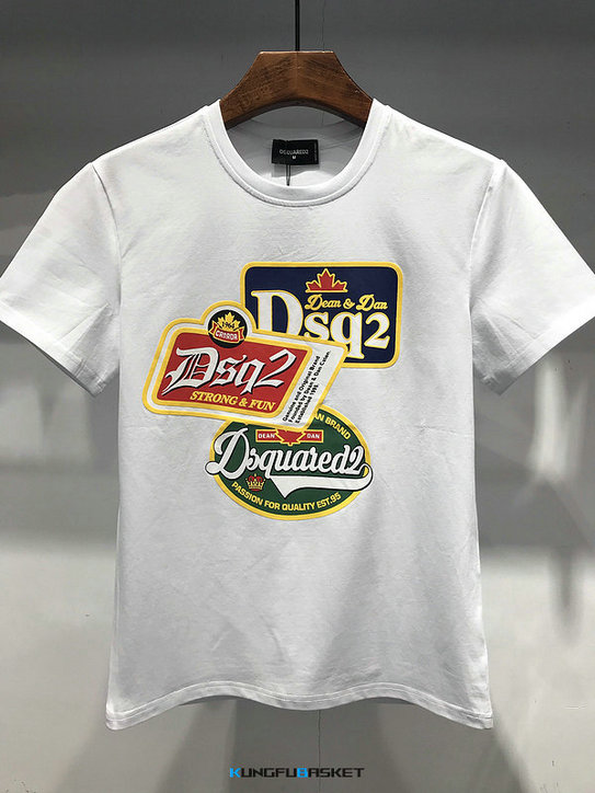 Kungfubasket 1096 - T-Shirt DsquaRouge2 [M. 3]