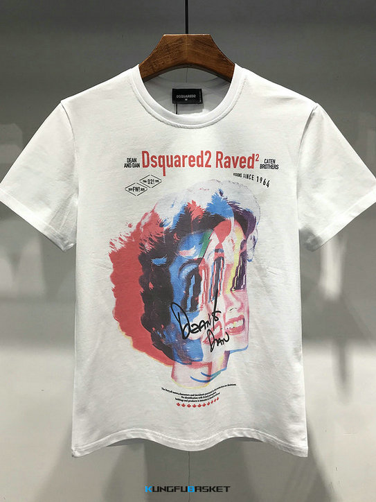 Kungfubasket 1100 - T-Shirt DsquaRouge2 [M. 7]