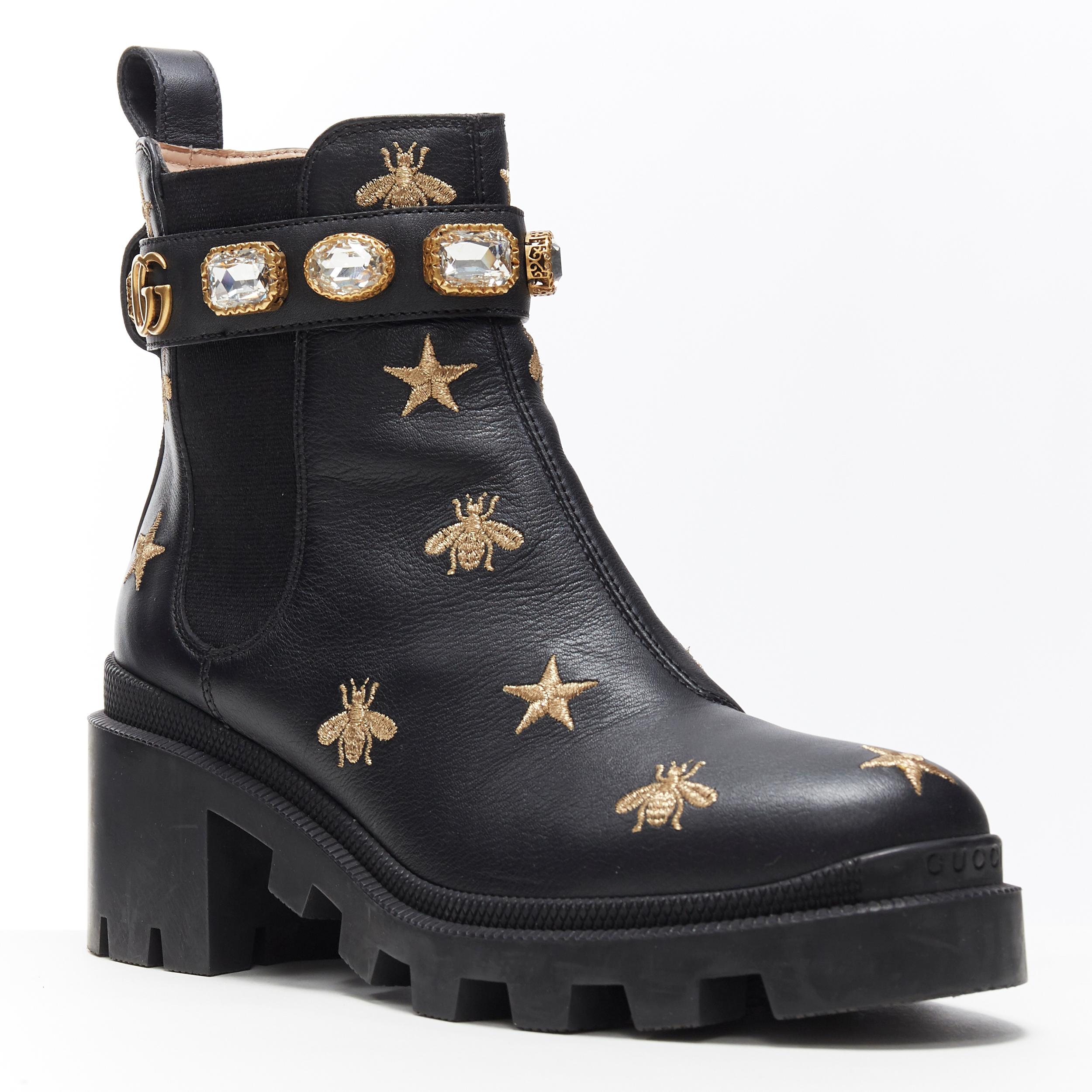 Kungfubasket Gucci Ankle Boot Black/Gold