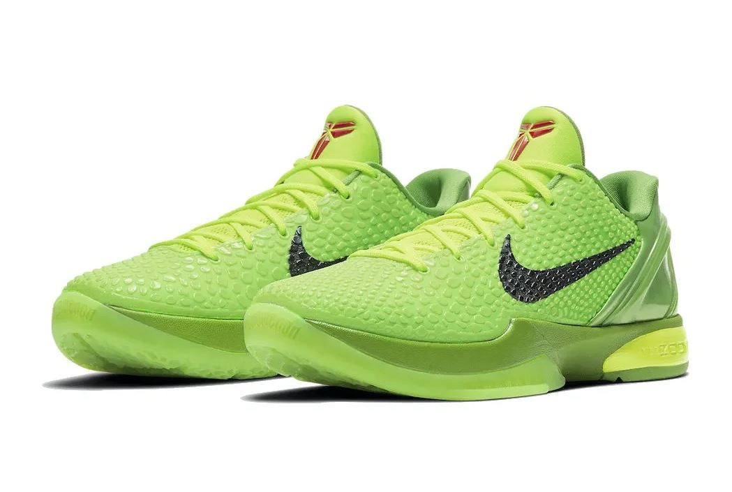 Kungfubasket Nike Kobe 6 Protro 'Grinch'